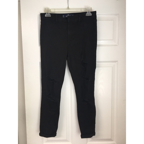 SOLD High-Rise Crop Jean Leggings - Picture 3 of 7